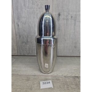 WMF Cromargan By Jo Laubner Stainless Steel Cocktail Shaker Germany MCM Barware